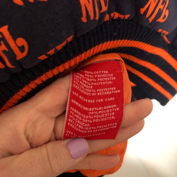 NFL Chicago Bears Zip Up Logo Jacket - Picture 5 of 9